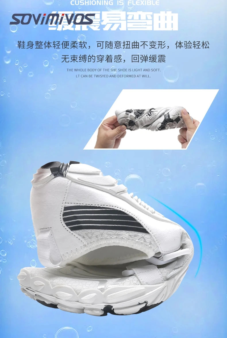 Giày Chạy Bộ Tối Giản Nam Nữ Đế Mỏng Rộng Ngón