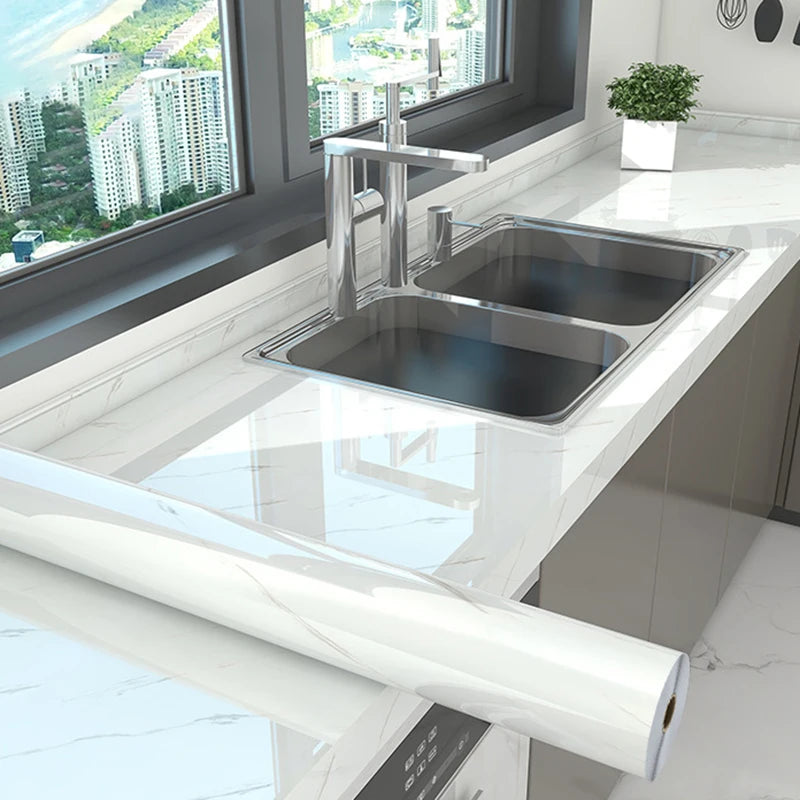 Giấy Dán Bếp Chống Dầu Vân Đá 10M Tự Dính Chống Nước