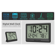 Đồng Hồ KYCOR - Treo Tường Số Hóa Chạy Pin