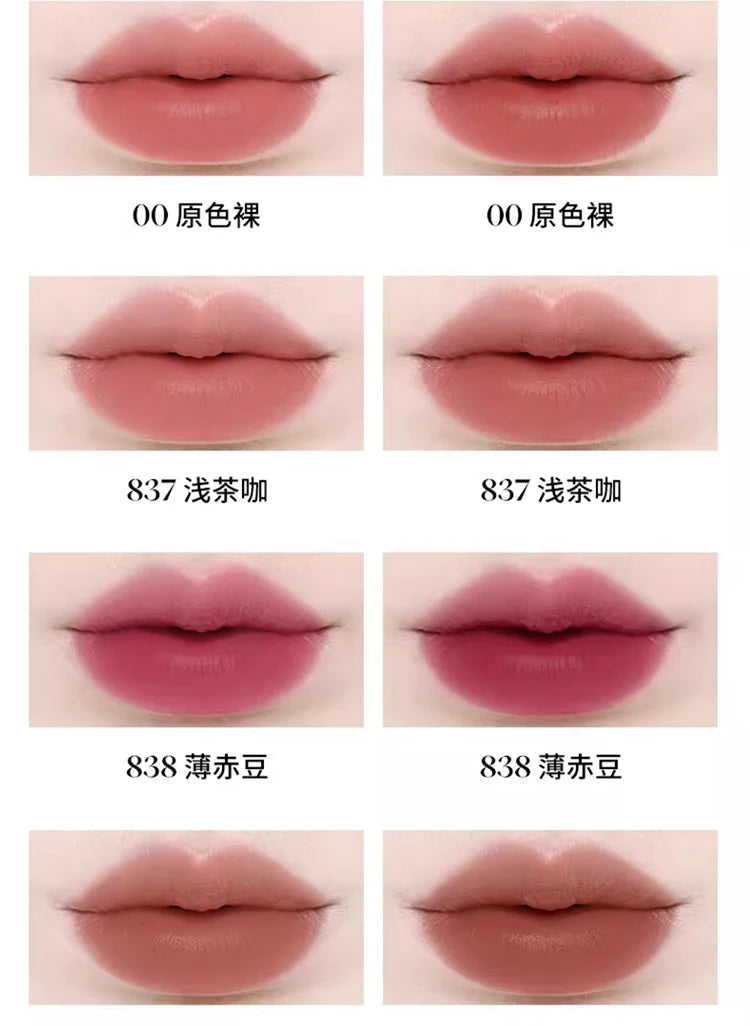 Joocyee Fermented Water Essence Lip Glaze Water Mirror Lipgloss 00 Primary Color Naked Matte Lipclay Lipstick