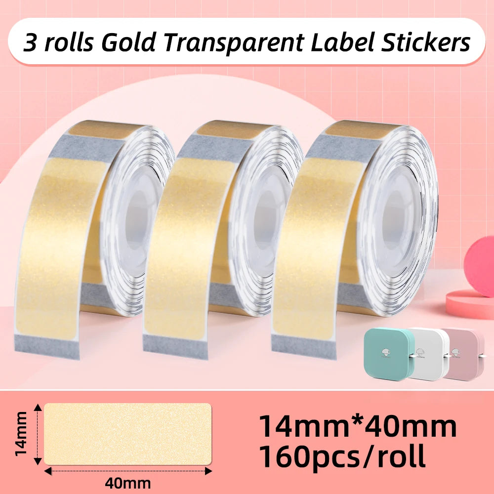 Phomemo Q30 Label Printer Mini Printer Pocket Thermal Label Maker Wireless Sticker Pocket Portable Printer Various Label Paper - Daisan Mart