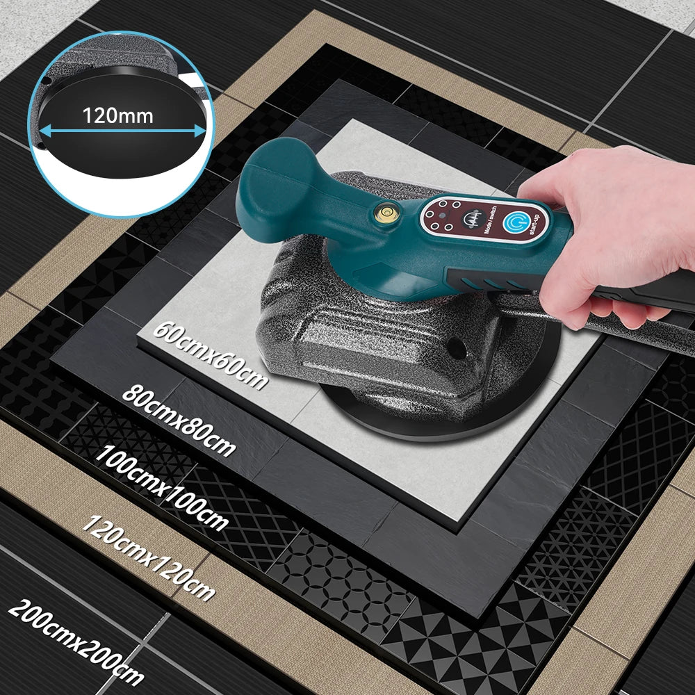 Tile Laying Machine for Makita 18V Battery 5 Speed ​​Tile Tiling Machine Vibration Leveling Electric Wall Floor Power Tool