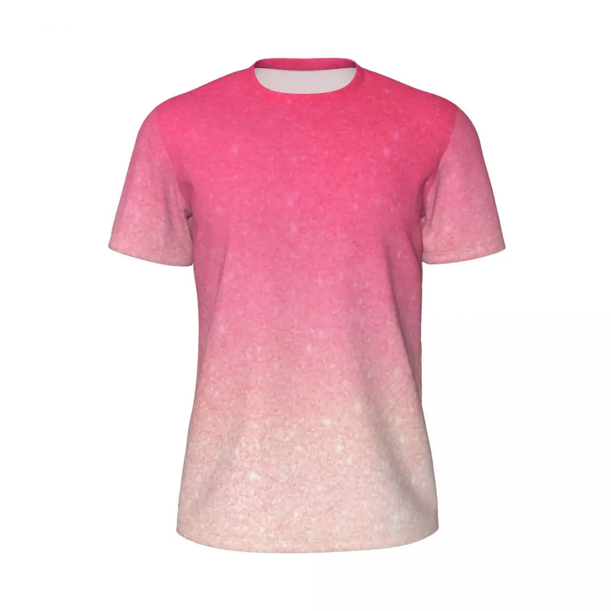 Áo Thun Nam Ombre Tím Hồng Thời Trang Hè Đầy Phong Cách