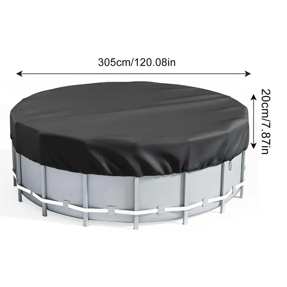 Tấm Bạt Tròn Che Hồ Bơi Gấp Gọn - Bảo Vệ & Chống Bụi