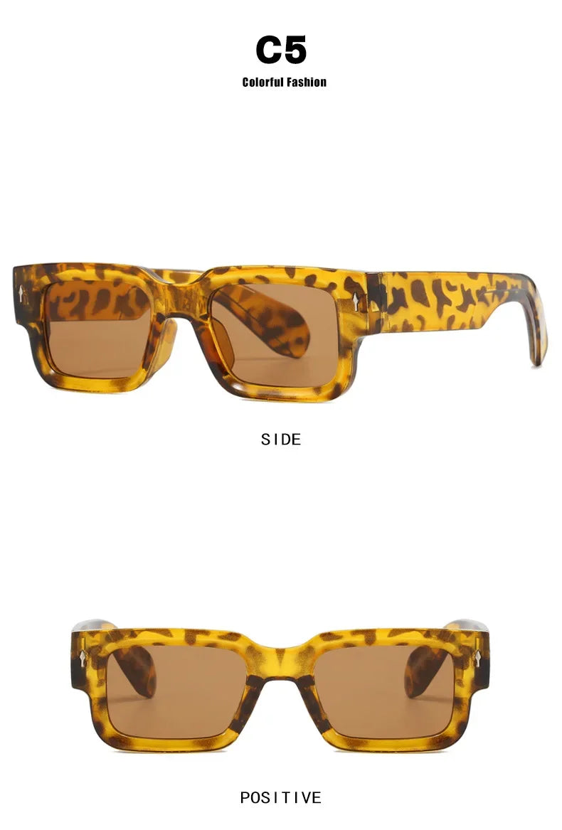 Arrow UV400 Luxury Unisex Classic Square Sunglasses