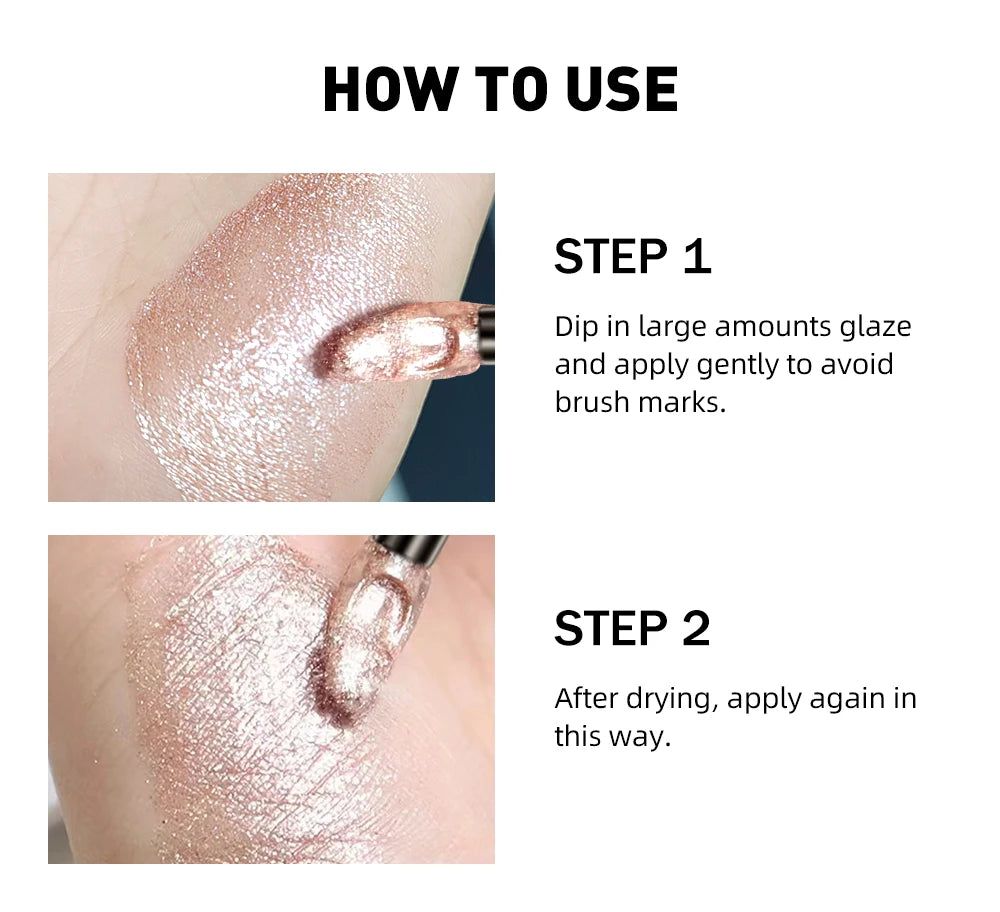 Son Kim Tuyến QIBEST Lâu Trôi Lấp Lánh Chống Nước