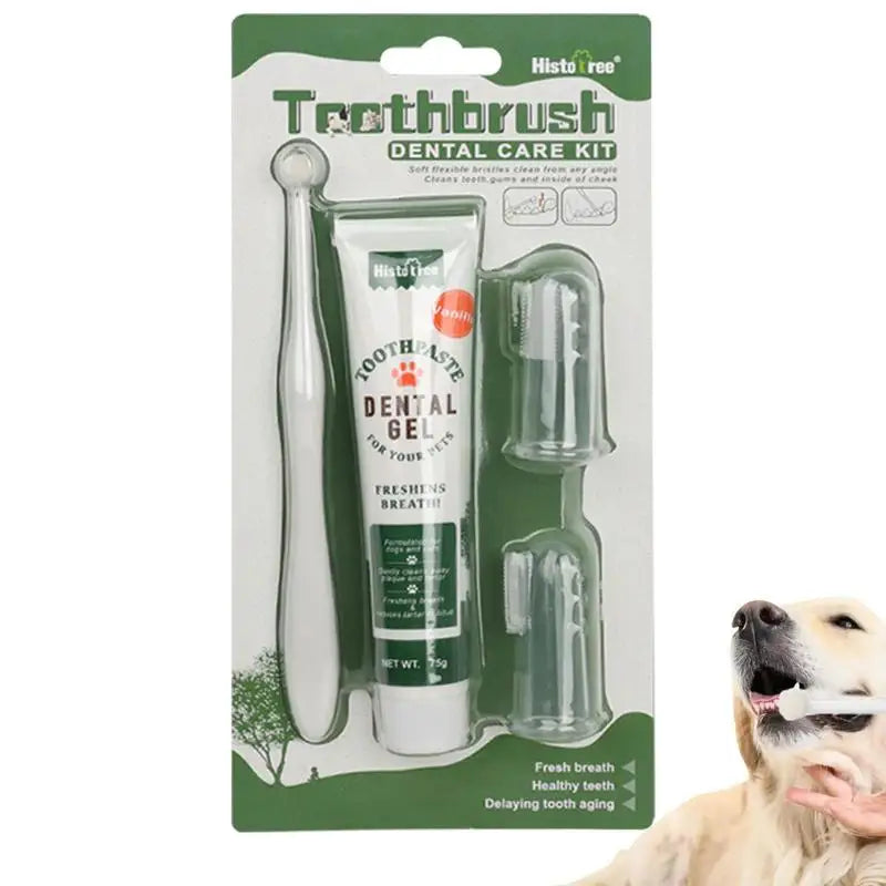 Oral Hygiene Kit Deodorizer for Dogs and Cats