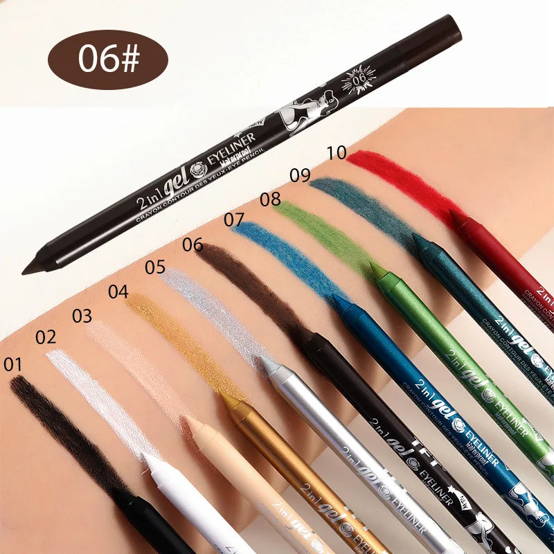 Multi-Color Long-Lasting Waterproof Eyeliner