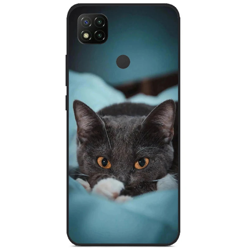 Ốp Lưng Silicon Mềm Cho Redmi 9C NFC, Bảo Vệ Toàn Diện