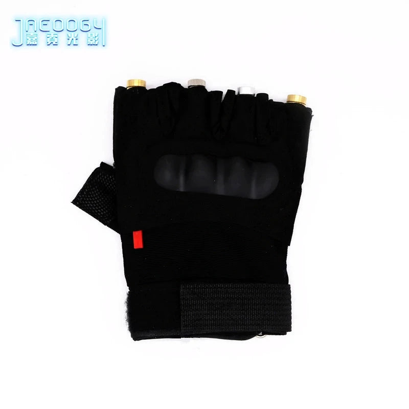 DJ Laser Gloves RGB 2in1 LED Stage Party Lights