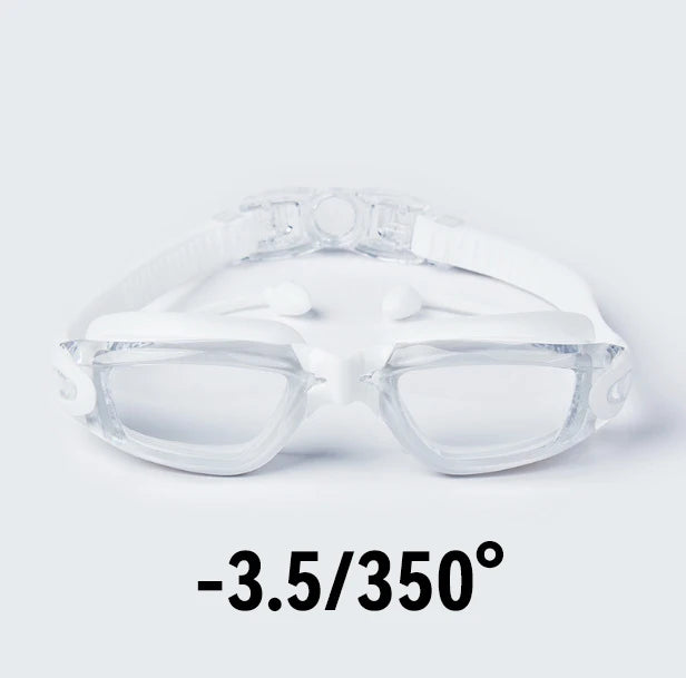 Kính Bơi Cận Thị HD Chống Mờ -8.0 Độ, Đa Dạng Tuỳ Chọn