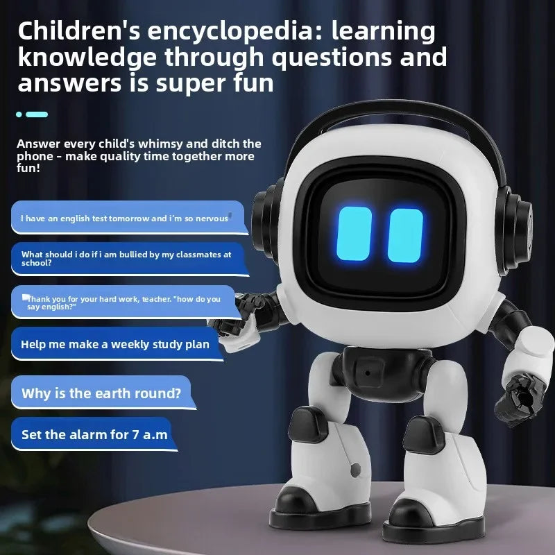 AI robots - intelligent interactive educational toys for children and adults, voice controlled learning robots with lighting and - Daisan Mart