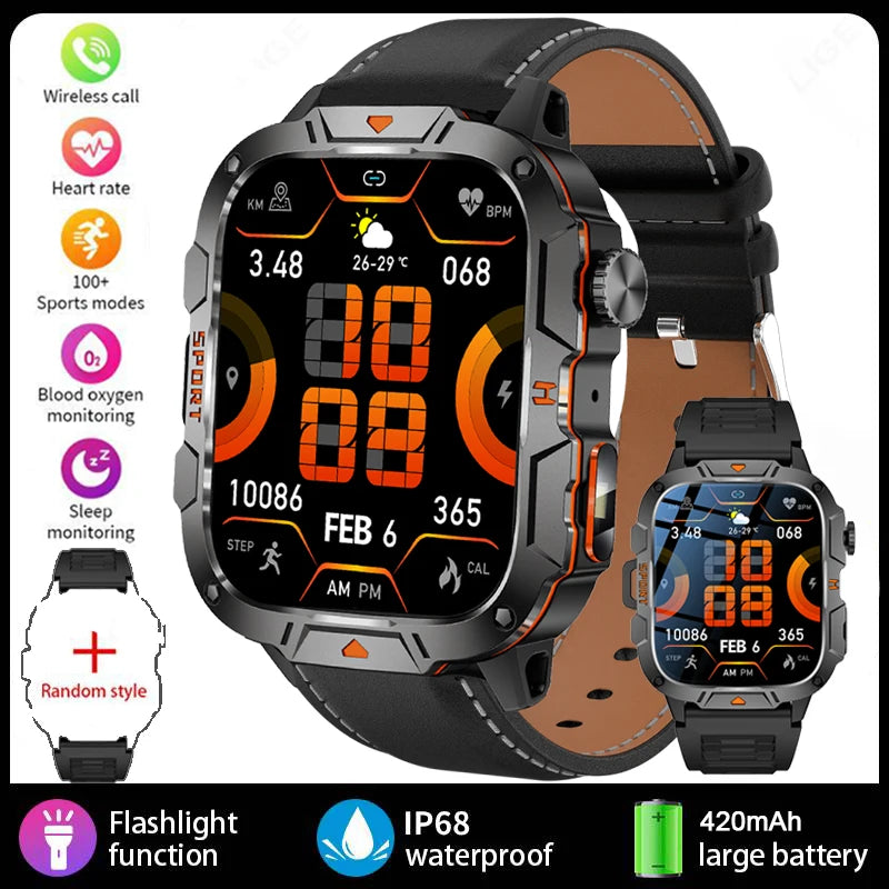 2025 Men's Watch - Waterproof LED Sports