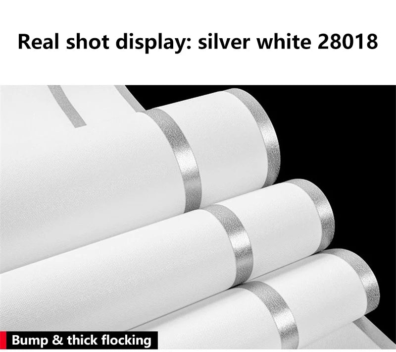 Modern Geometric Nordic Velvet Wallpaper