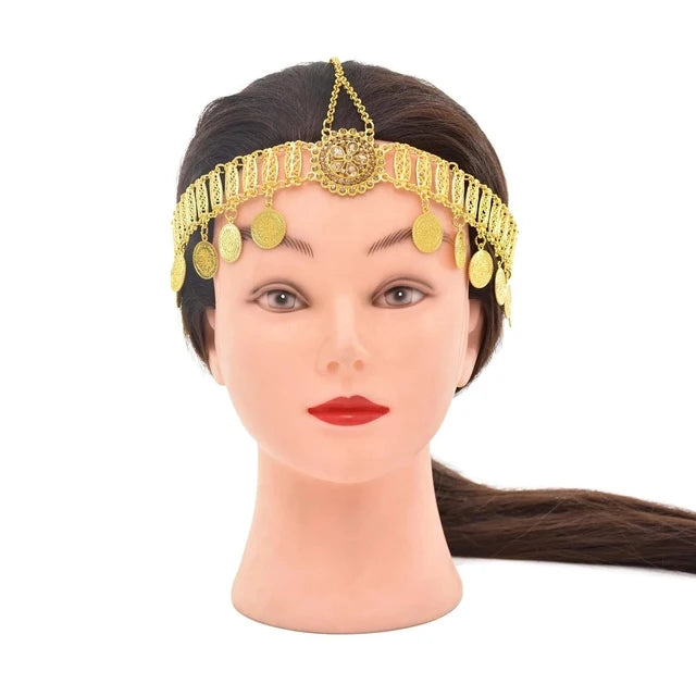 Vương Miện Boho Ấn Độ Hoa Tím Cổ Điển 50 ký tự