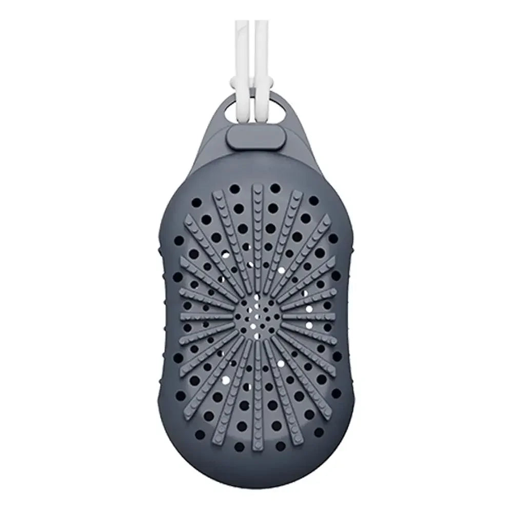 Dual-Sided Silicone Bar Soap Scrubber Exfoliating Soap Holder Pouch With Gentle Deep-Clean Quick-Dry Soap Saver For Shower