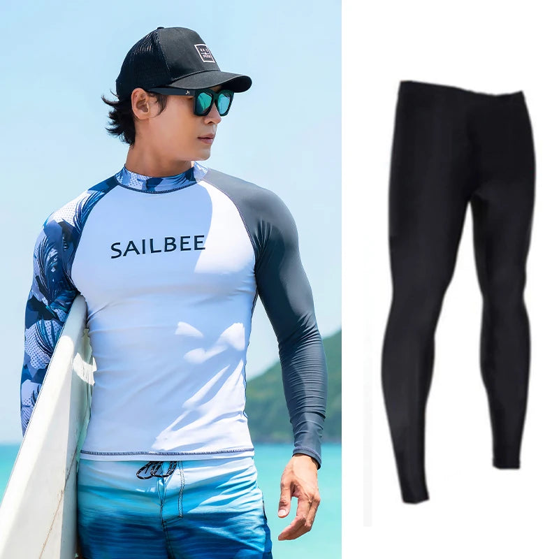 Áo Bơi Nam SAILBEE Chống UV - Lướt Sóng và Bơi Lội