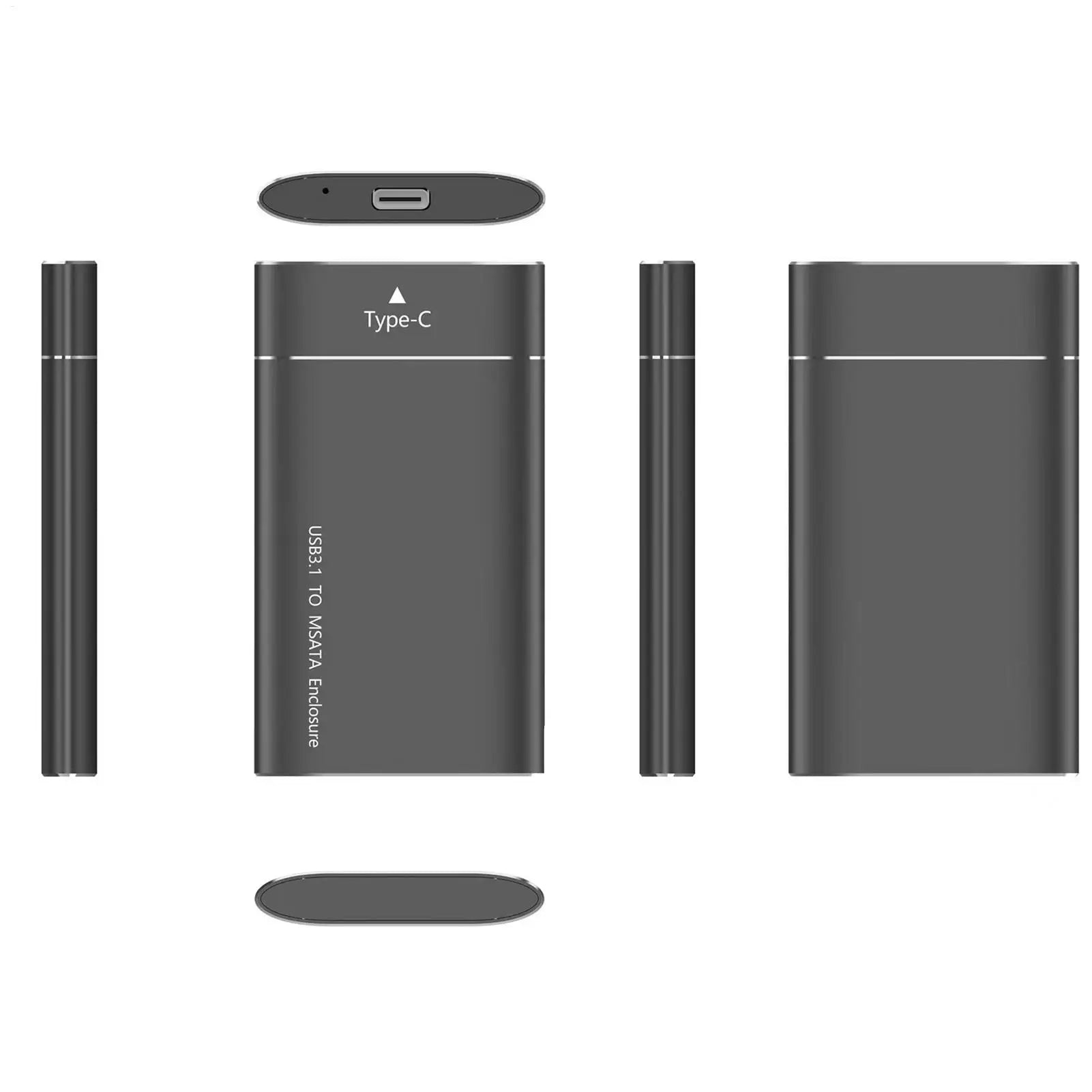 500GB Portable Hard Drive Connects to USB for Data Storage