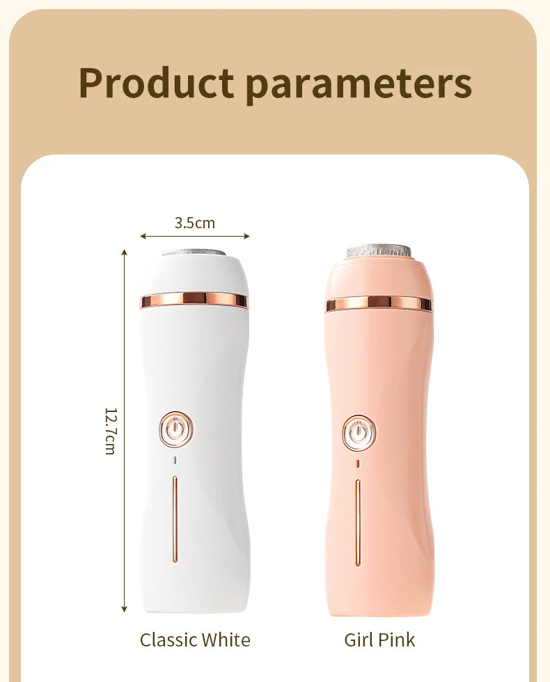 Electric Foot Grinder Automatic Foot Callus Rubbing Pedicure Dead Skin Callus Remover for Foot Rechargeable Foot Beauty Machine