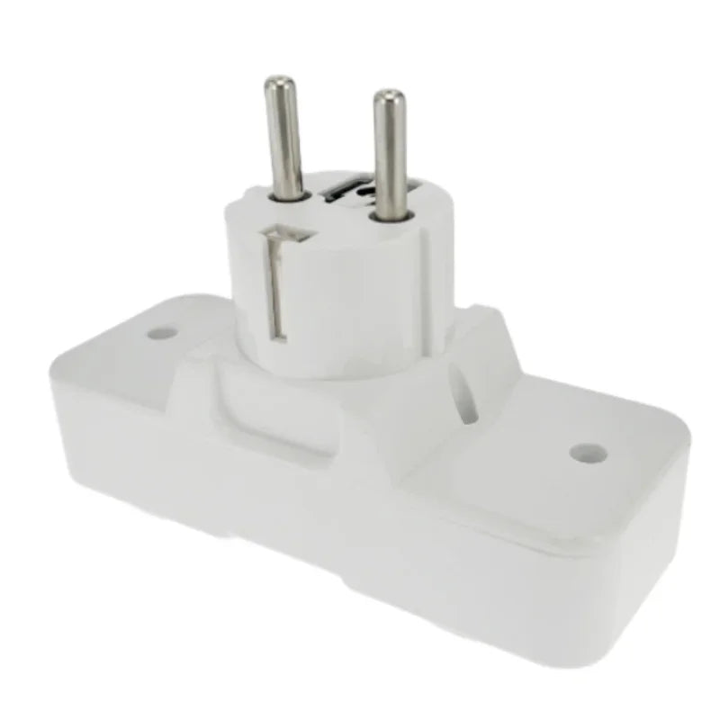 White Portable Universal Wall Aocket EU US UK Extension Socket 250V 6A 10A 125V Power Converter Plug Adapter with on off Switch