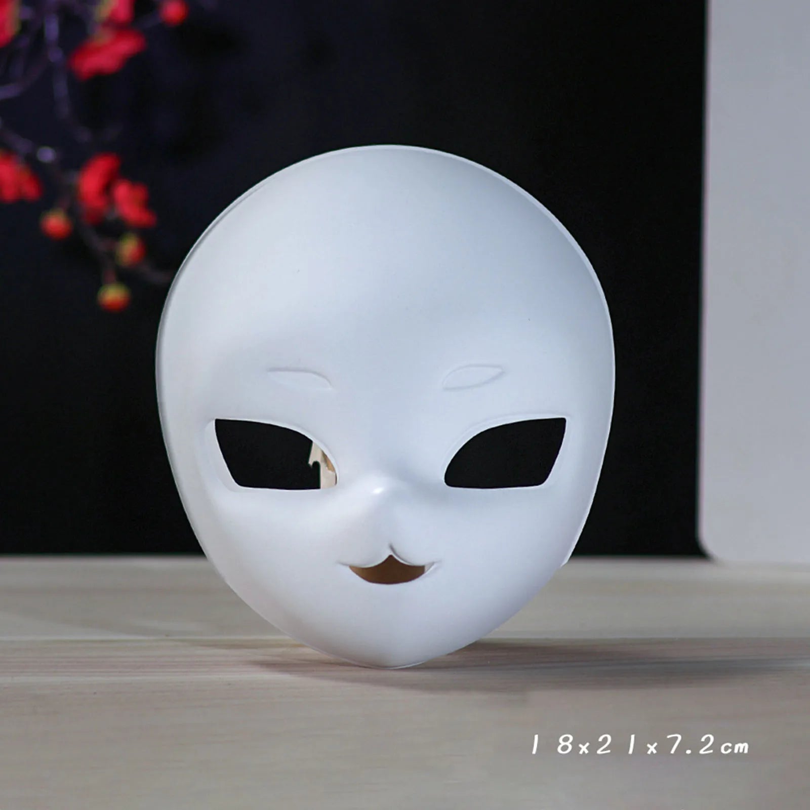 Mặt Nạ Trắng DIY Vẽ Trang Trí Hóa Trang Halloween