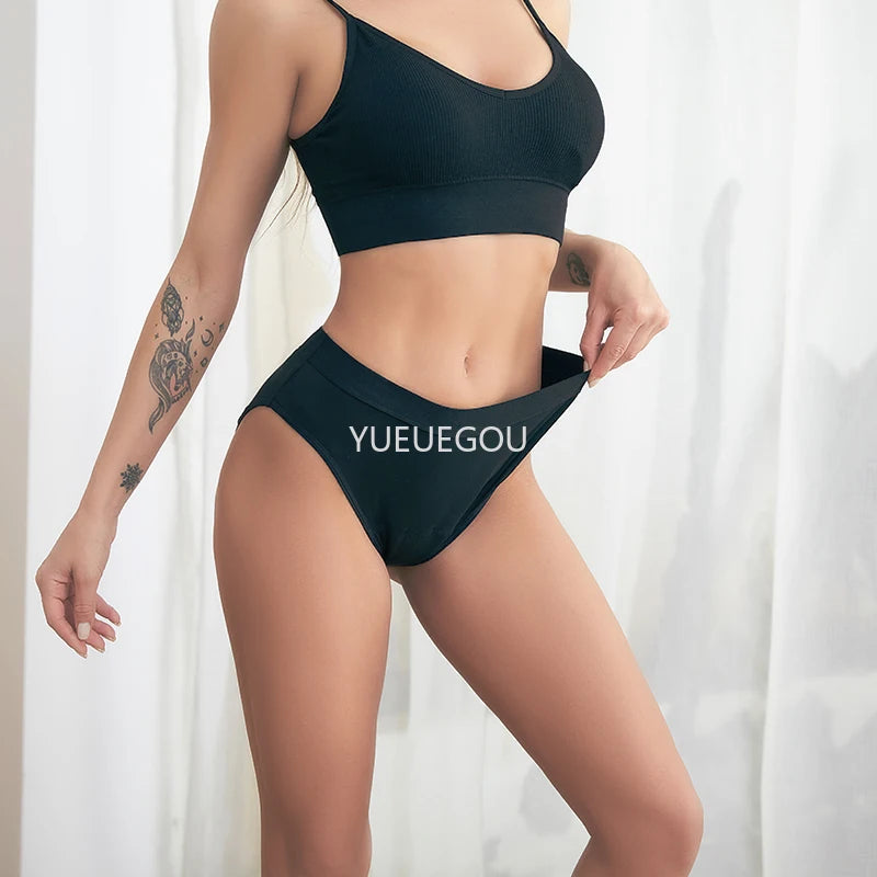 4-Layer Anti-Leak Menstrual Panties for Girls &amp; Women