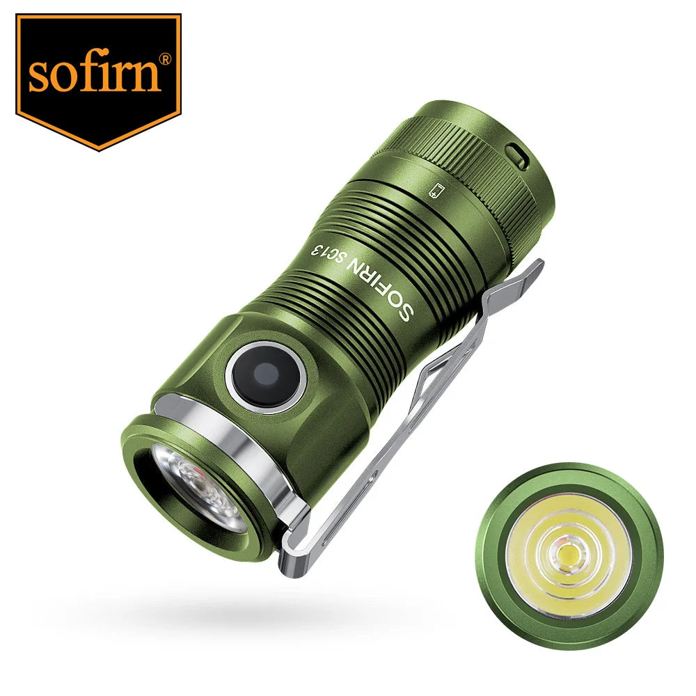 Đèn Pin Mini Sofirn SC13 1100lm Sạc Lại Nam Châm - Daisan Mart
