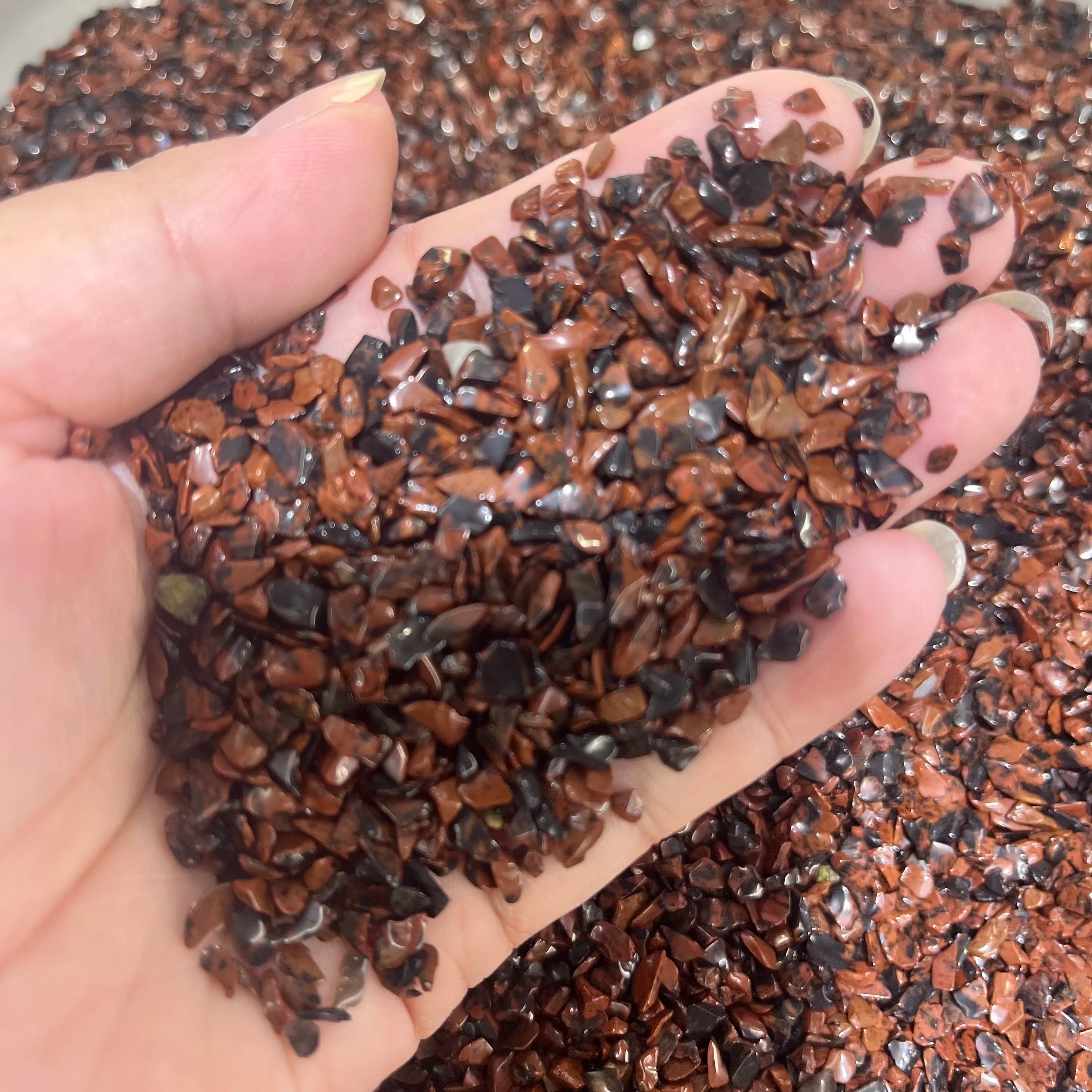 Natural Rose Quartz Stone - Decoration &amp; Healing