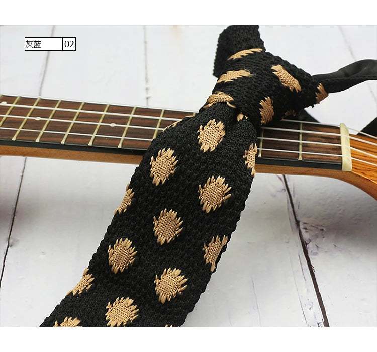 5.5公分條紋羊毛領帶，男士款，青春洋溢的韓式風格