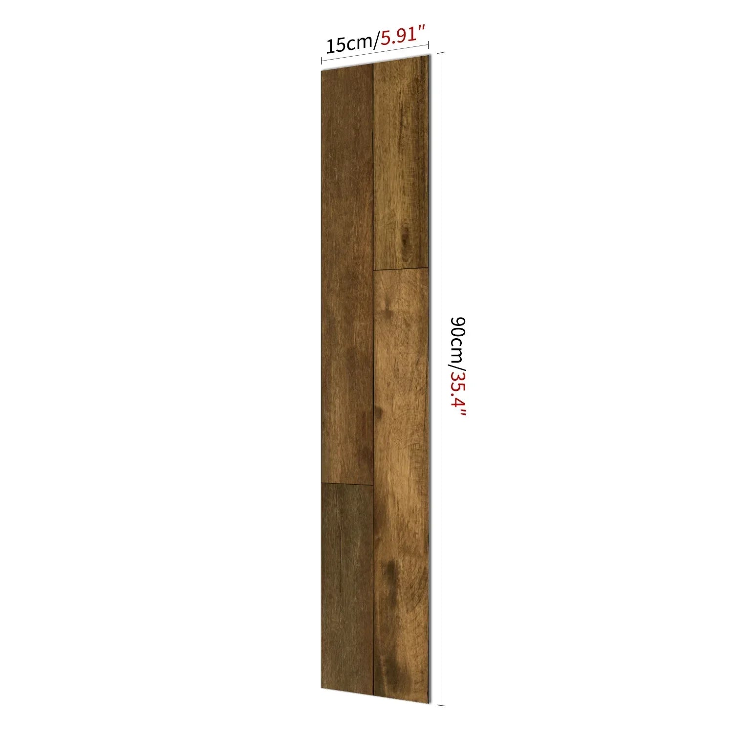 1/5/10/15 Pcs Peel And Stick Floor Tiles, Self-Adhesive Wall Tilse, Waterproof Wall Stickers, Flooring, 6 Inch X 36 Inch