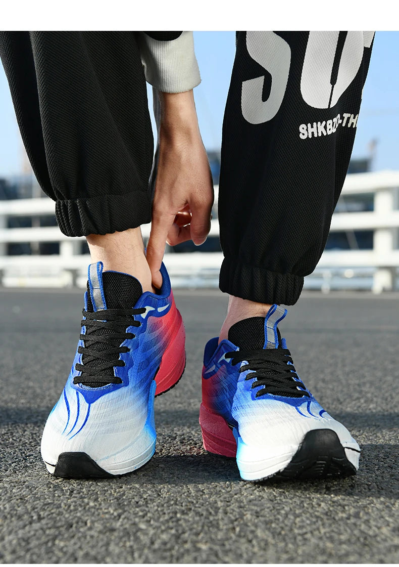 Giày Chạy Bộ Marathon 2025 Đệm Khí Siêu Nhẹ Nam Nữ