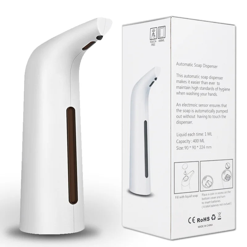 Máy Xịt Xà Phòng Tự Động 400ML - Nhà Tắm Thông Minh - Daisan Mart