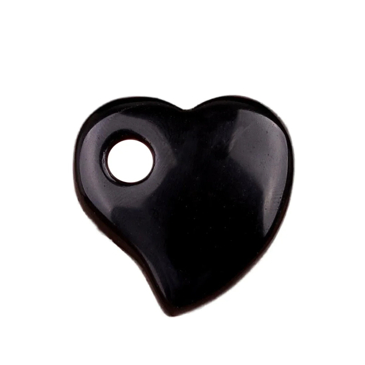 30MM Heart Shaped Quartz Healing Pendant