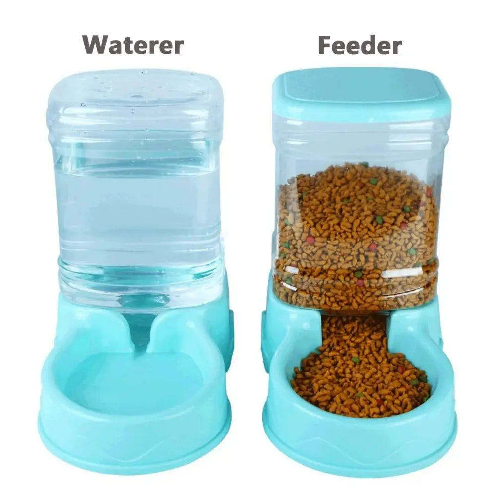 3.8L PP material Pet feeder Pet Water Fountain Drink Bowl Automatic Pet Feeder Large Cat Dog Food Dispenser - Daisan Mart