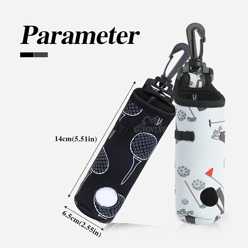 Túi Đựng Bóng Golf 3 Quả - Kèm Móc Treo Tiện Lợi