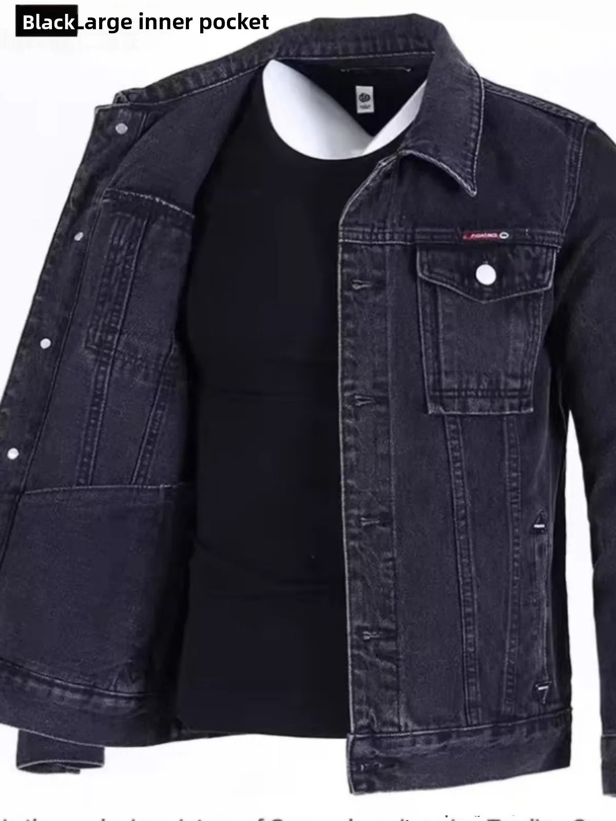 Áo Khoác Jean Nam Thời Trang Xuân Thu Form Đứng Trẻ - Daisan Mart