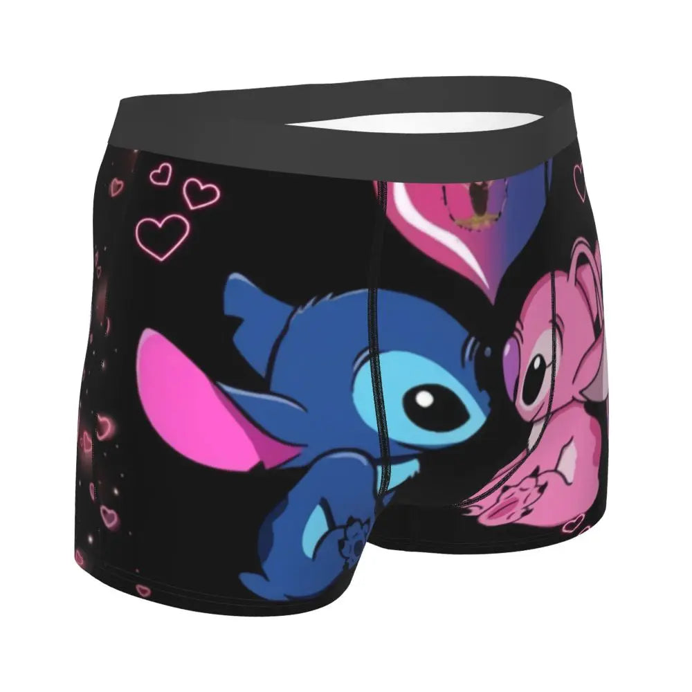 Quần Sịp Nam Lilo Stitch Thoải Mái Phong Cách Anime