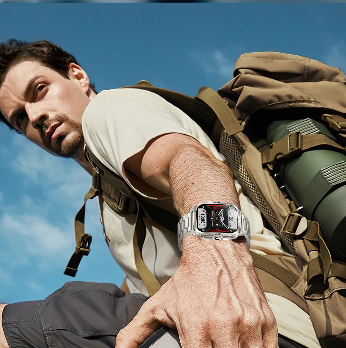 Đồng Hồ Thông Minh Nam 2025 2.01 HD, Gọi Bluetooth