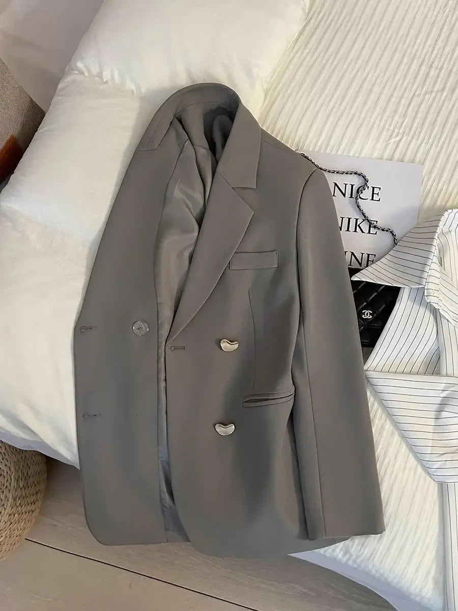 Women's Office Blazer - Stylish Korean Autumn Jacket