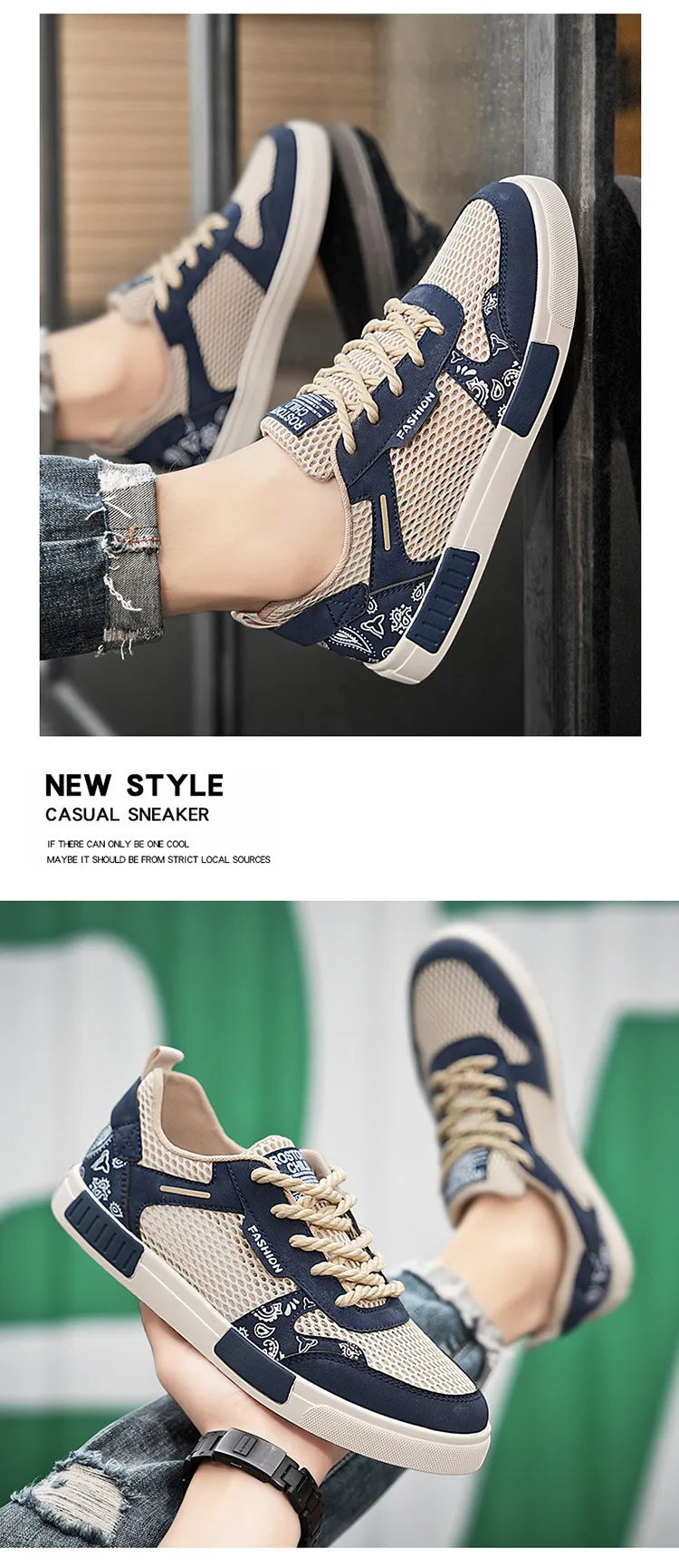 Giày Thể Thao Nam Size Lớn 47, Thoáng Khí, Thời Trang