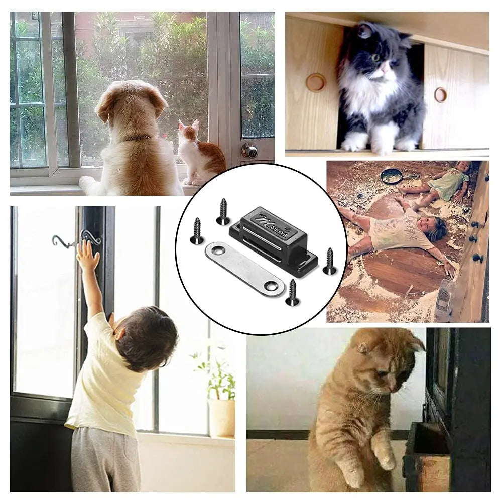 Chốt Nam Châm Cửa Tủ Bếp 12 Cái Bền Chắc