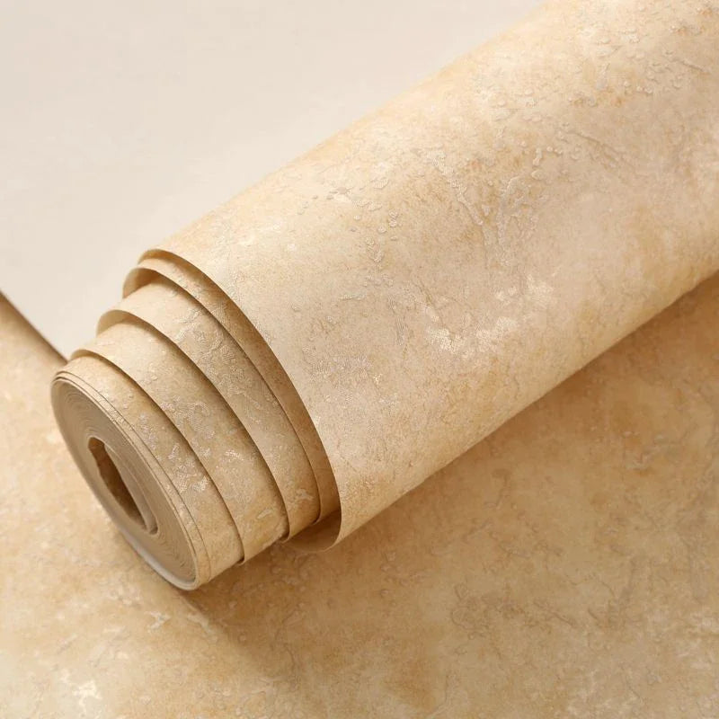 Bronzing Non-Woven Fabric Cement Wallpaper