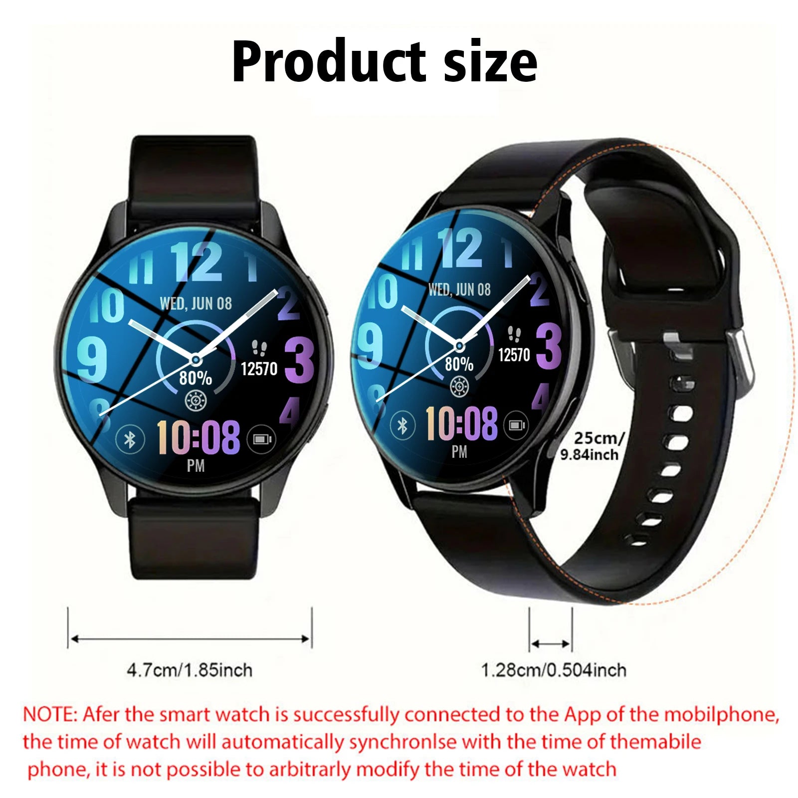 Smart Watch Wireless Calling, Multi-Sport, Personal