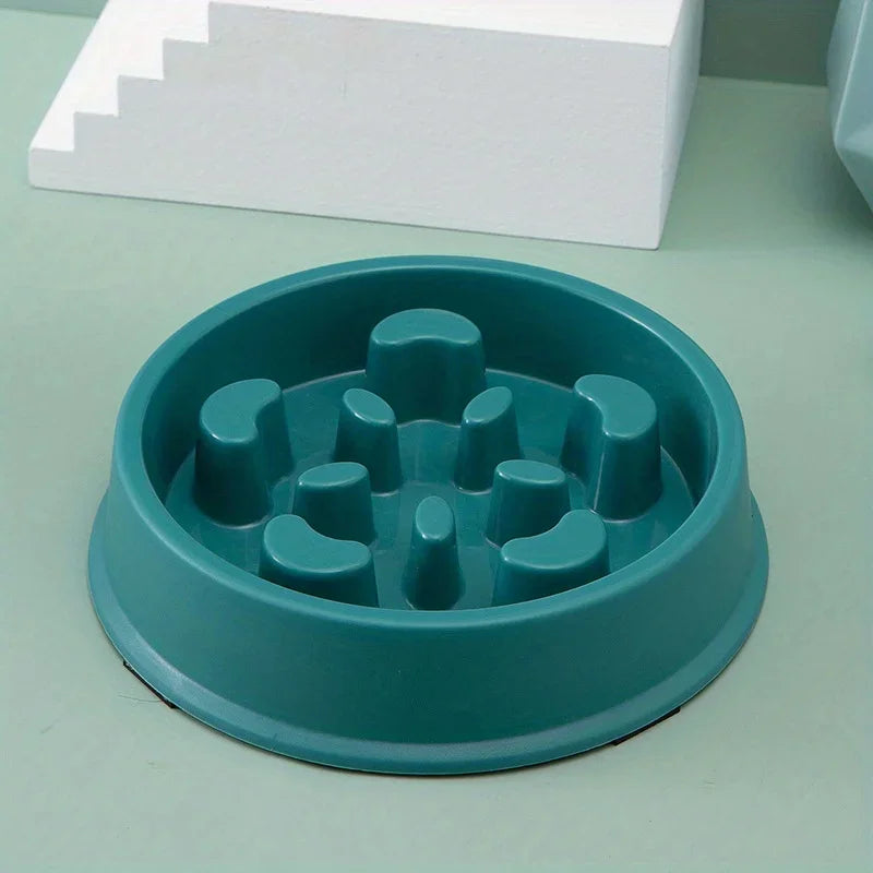 Non-slip slow Feeder Pet Bowl prevents choking and promotes healthy eat habits for Dogs and Cats Dog food bowls Pet rice bowls - Daisan Mart