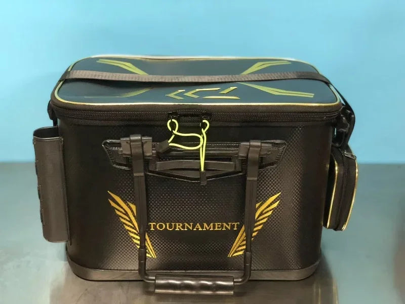 36cm 40cm 45cm Thicken EVA Live Fish Box Unfoldable Fishing Bait Tank Bucket Camping Outdoor Fishing Tackle Equipment