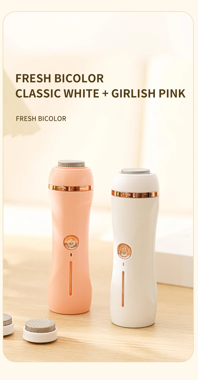 Electric Foot Grinder Automatic Foot Callus Rubbing Pedicure Dead Skin Callus Remover for Foot Rechargeable Foot Beauty Machine