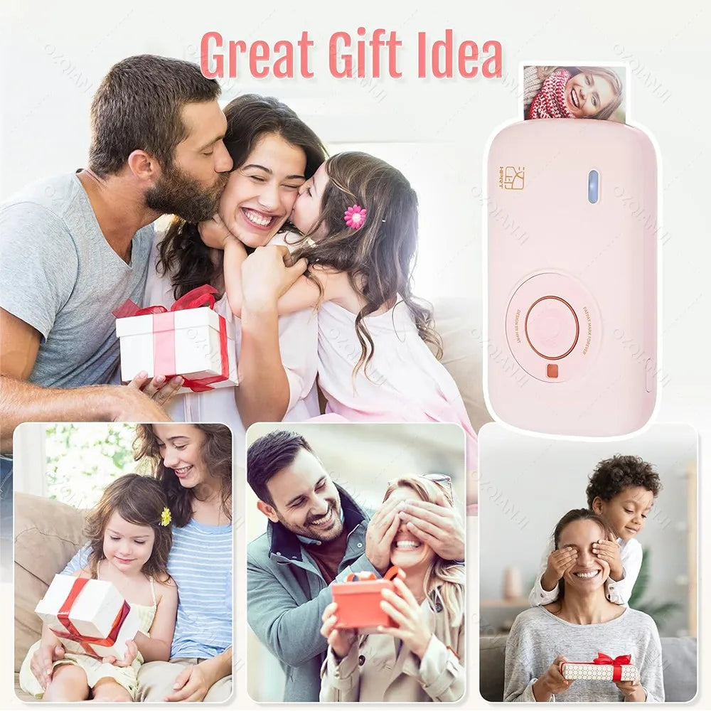 Máy In Ảnh Mini CP2100 Bluetooth 300dpi 2x3 Inch - Daisan Mart