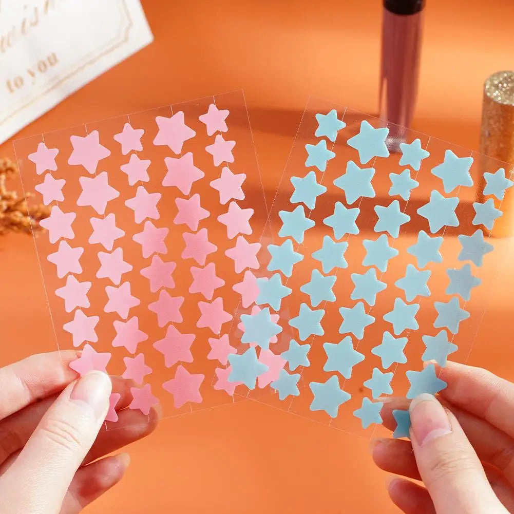 7PS Color Invisible Acne Removal Star Pimple Patch Facial Acne Spot Cover Concealer Invisible Color Patch Spot Scar Care Sticker - Daisan Mart
