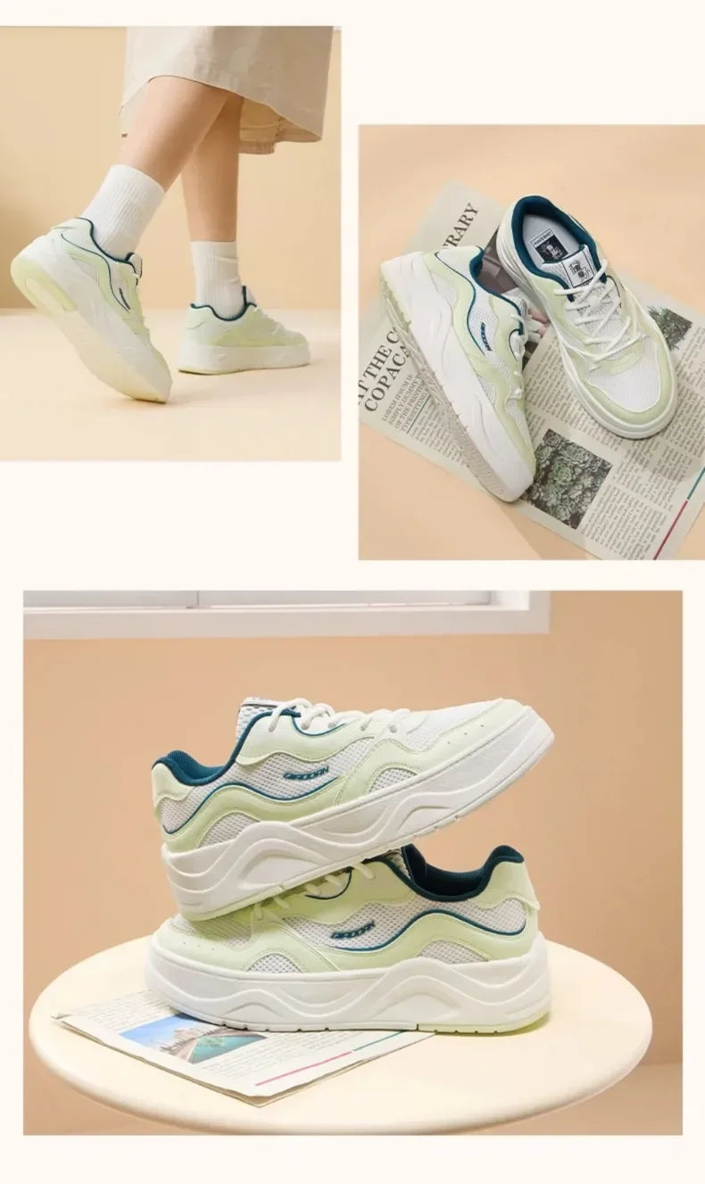 QIAODAN Hailang 2025 Women's Sports Shoes - Breathable and Lightweight