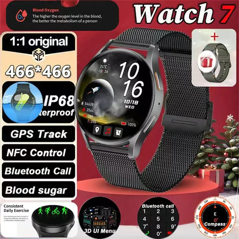 Smartwatch 2025 Chống Nước, Cảm Ứng Siêu Việt